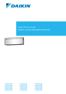 FTXJ-AS_B_W_Installer reference guide_4PHU518023-12K_Hungarian download